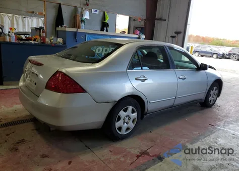 2007 Honda Accord Lx из США, поврежденный, VIN 1HGCM56467A081732